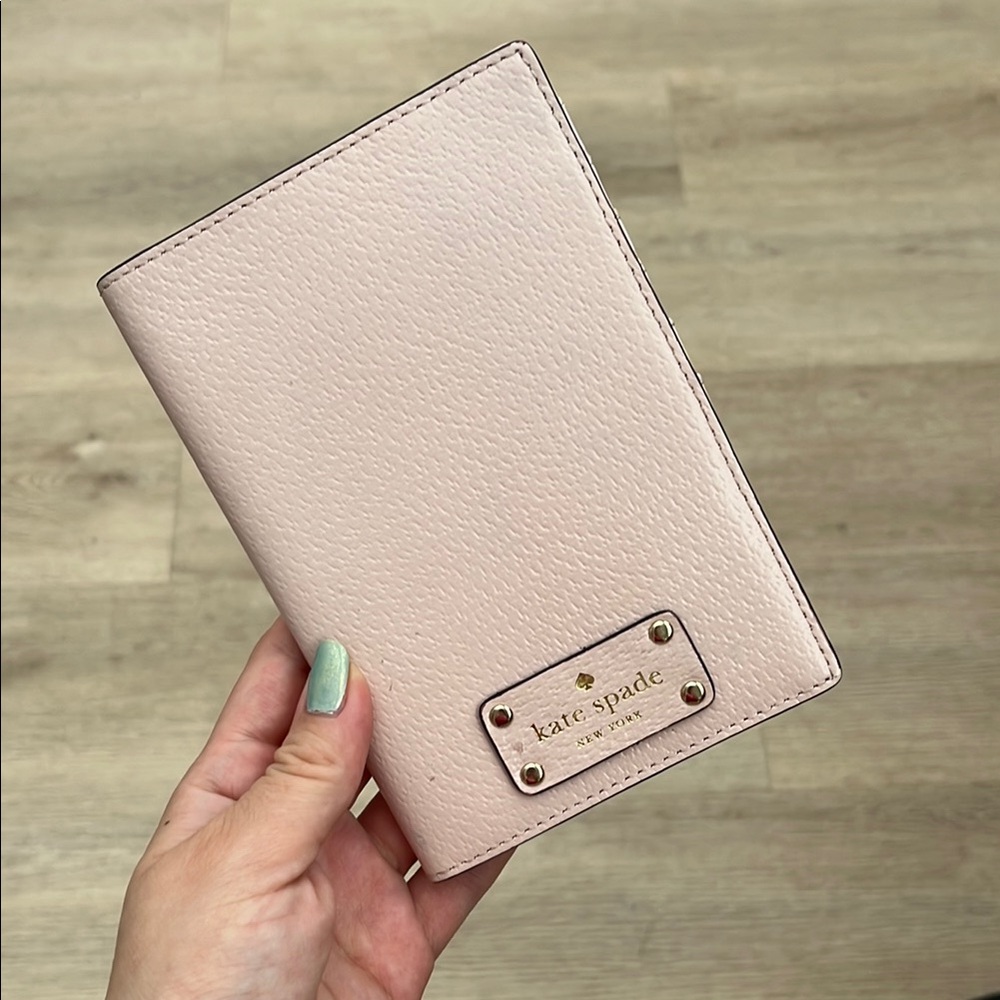 Kate Spade Blush Pink Travel Wallet